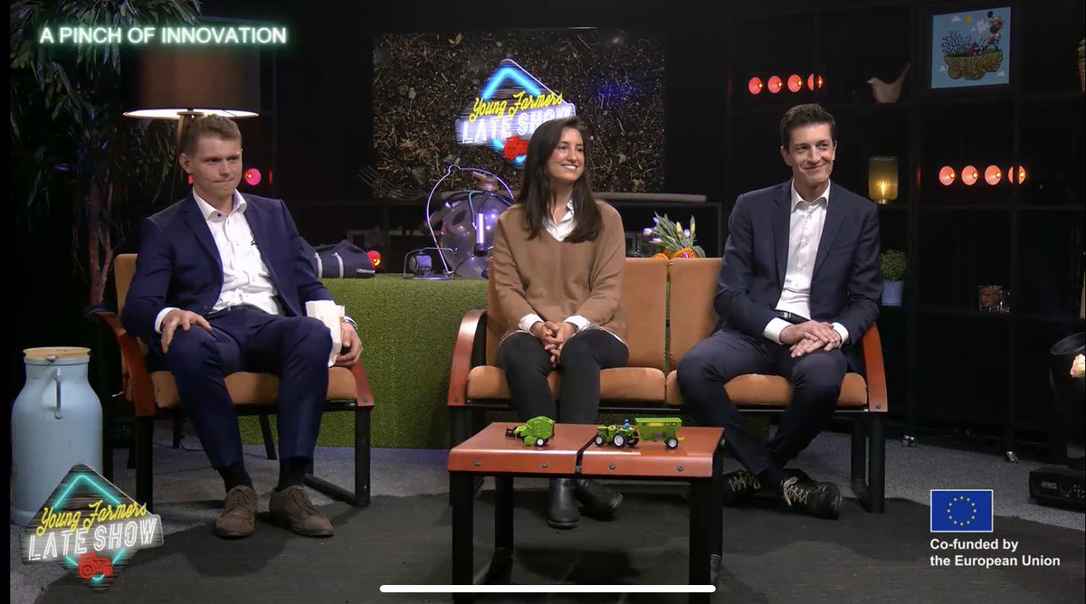 _CEJA_'s tweet photo. What a night! 📺

The second episode of the Young Farmers Late Show is already available for streaming ➡️ https://t.co/65PlzNMFwf

Thank you to our guests and viewers for their support. 

#YFLS2 https://t.co/1r0MWK4uX3