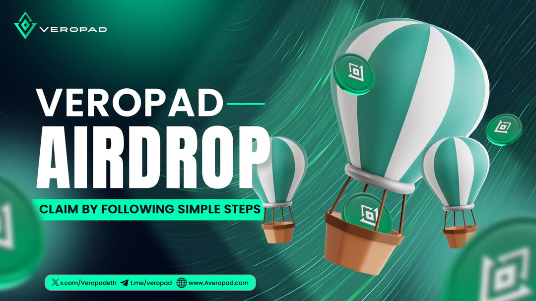😍😍 Veropad Mega Competition #Giveaway 🏆 Prize Pool »» 500,000 in $VPAD Tokens ✅ Follow @Veropadeth ✅ Like, RT and Tag 3 Friends ✅ Finish #Gleam ⤵️ gleam.io/rw2DB/veropad-… #Airdrops #Giveaway #BSC #Crypto #Token #USDT #ReferAndEarn $USDT #OEGDAO