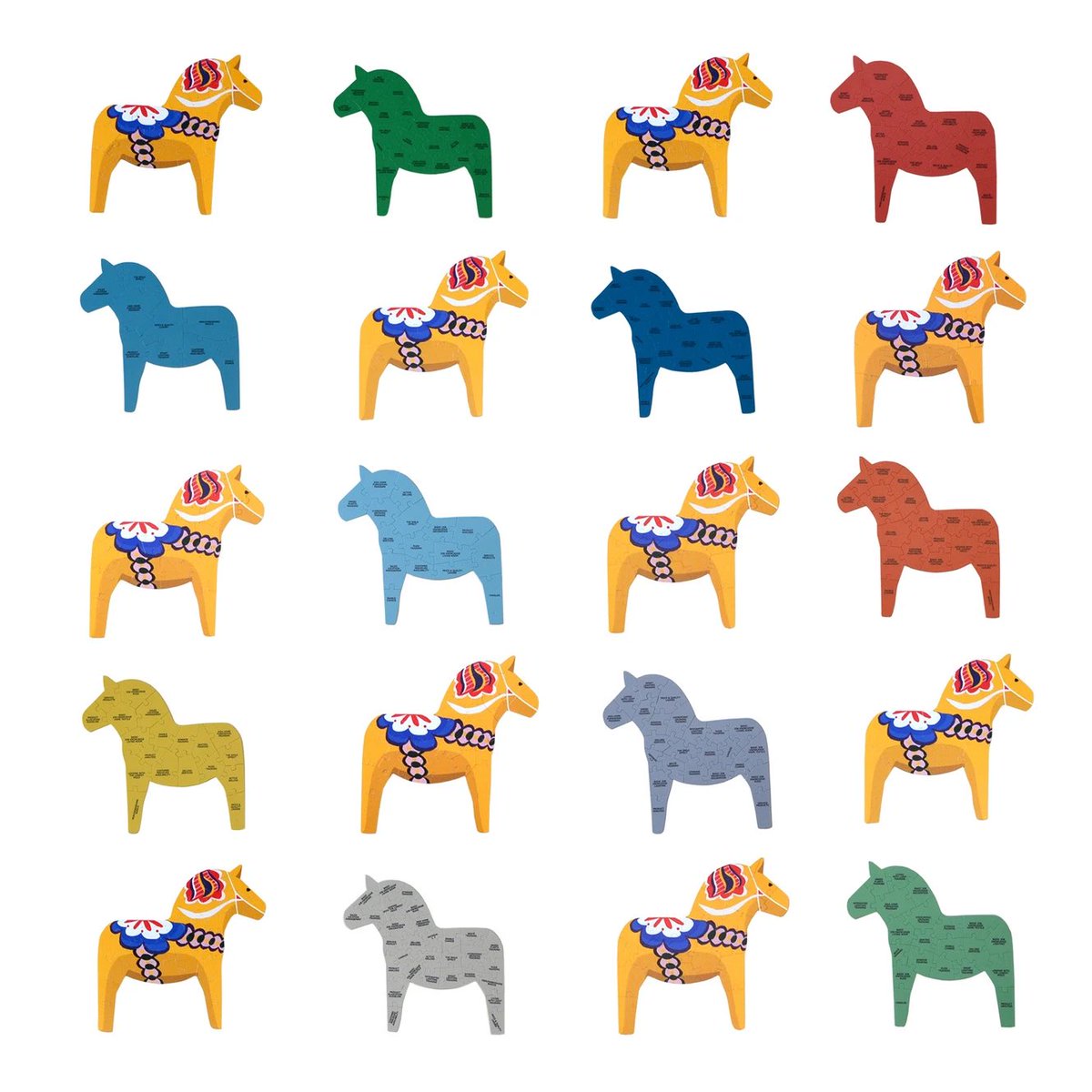 deworkstudio's tweet photo. IKEA internal training &amp; development program, Stolle Dala Horse 30 puzzle pieces.

See more about this puzzle👇
https://t.co/jD9P2NwijH

#IKEA #training #development #puzzle #HR #horse #klotplatan #stolle #dala https://t.co/fGl3zSRqff