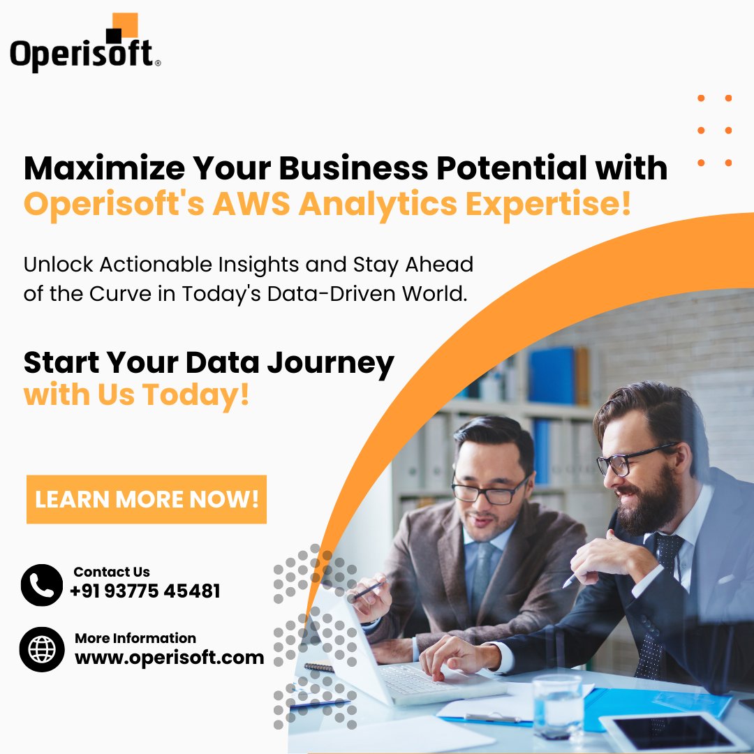 Empower your business with Operisoft's AWS Analytics expertise!🚀 Unlock actionable insights to stay ahead in the data-driven world. Start today!

#operisoft #aws #devops #cloudcomputing #awscloud #awsservices #cloud #cloudstorage #cloudsecurity #awsdevops #awsanalytics