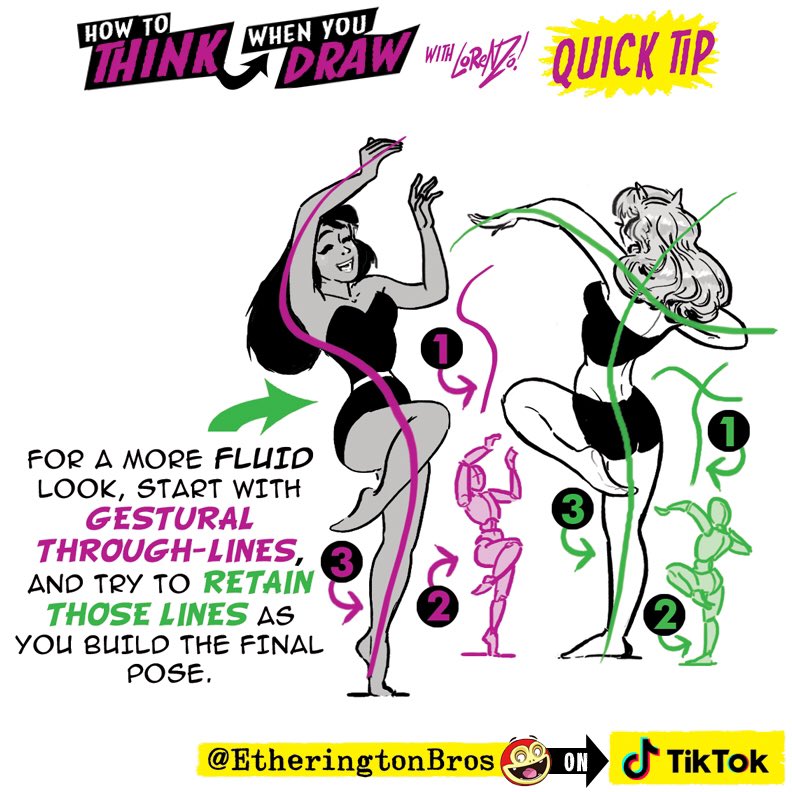 I’ve just posted a tutorial on SWORD FIGHTS over on TIKTOK ( handle: EtheringtonBros ) - hope it’s useful! 
Lorenzo!
#anime #manga #comicart #conceptart #gamedev #animationdev #gameart #tutorial #illustration #art #drawing #characterdesign #visdev