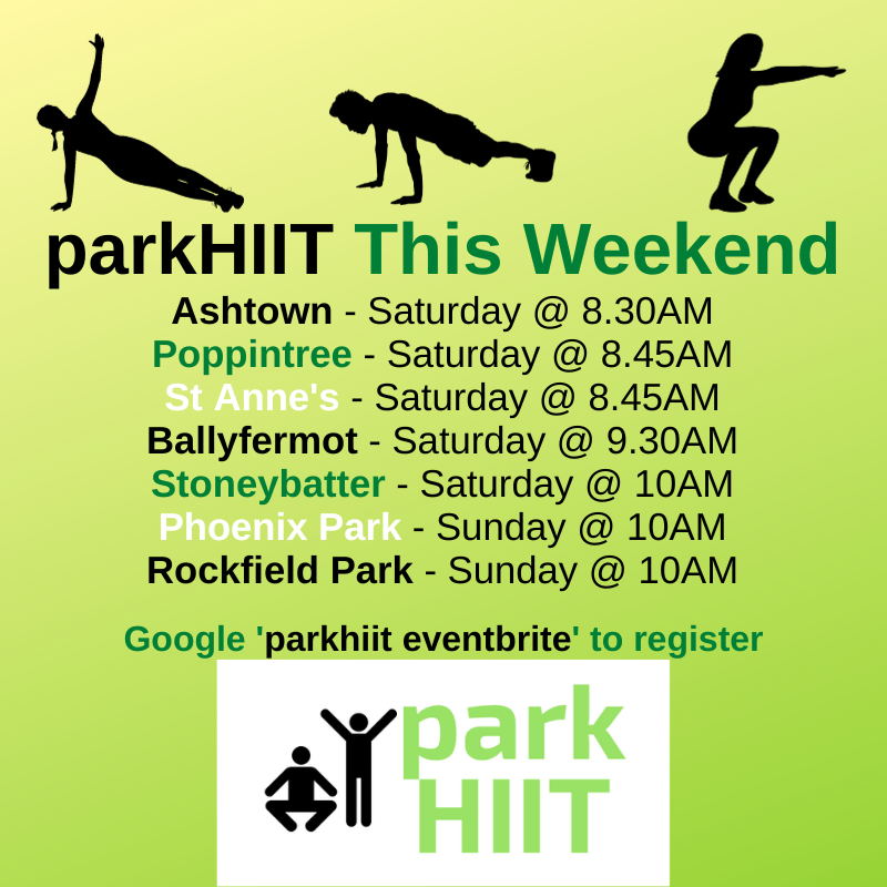 Free workouts in Dublin this weekend. More fresh air than you can shake a stick at. eventbrite.ie/d/ireland--dub…