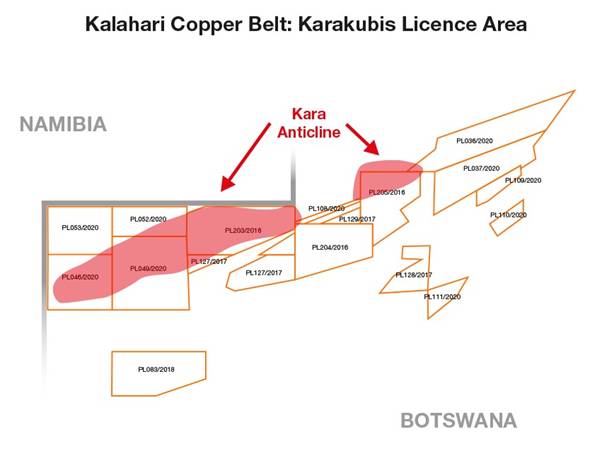 #KAV Kavango Resources begins tendering for 5,000m diamond core drilling on the Karakubis Project in Botswana, focusing on the Kara Anticline's copper potential 🇧🇼🗓️ @KavangoRes @Ben_Turney #LSE #LSENews #Investing #Botswana #Copper