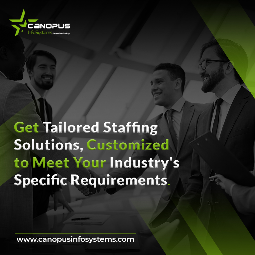 canopusInfosys's tweet image. We understand that every industry has unique staffing needs. With years of experience in the IT industry, we have the expertise to cater to a diverse range of industries, providing tailored staffing solutions🤝

Contact Us canopusinfosystems.com/contact-us/

#staffingsolutions #globaltalent