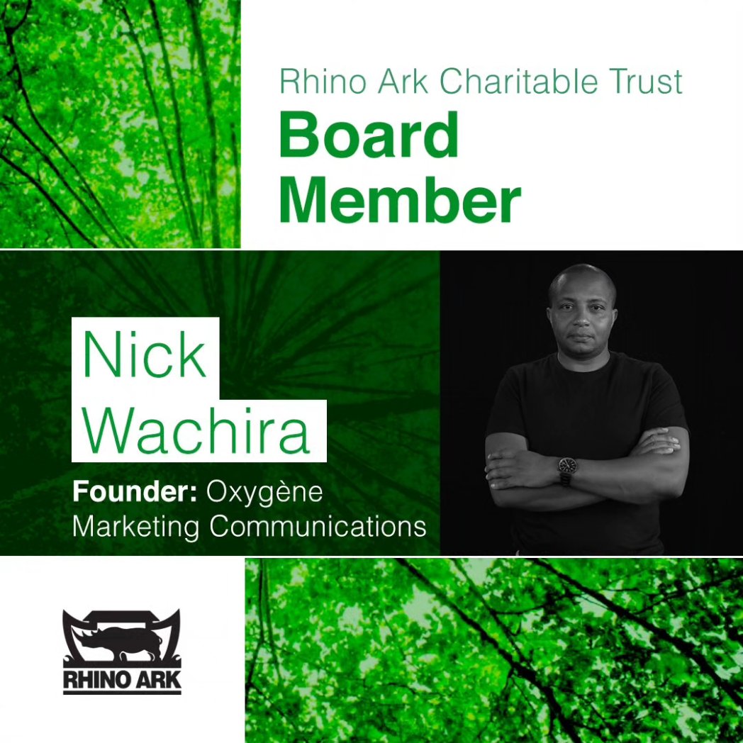 We're excited to welcome Lucy Chodota and Nick Wachira to the Rhino Ark Board of Directors. Their vast experience and unwavering dedication will drive us towards greater success in conserving Kenya's natural heritage.🌿🌍

#RhinoArk #RhinoArkTeam