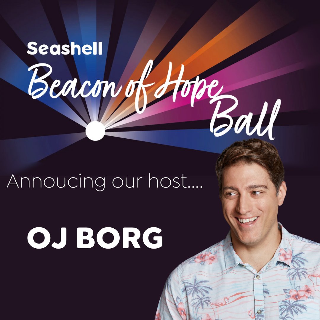 We're excited to announce that @OJBorg will be hosting our Beacon of Hope Ball. OJ is a broadcaster and filmmaker who has worked across many shows over the course of his career, from MTV to BBC. We're so thrilled he can host our event. More info: seashelltrust.org.uk/fundraising/be…