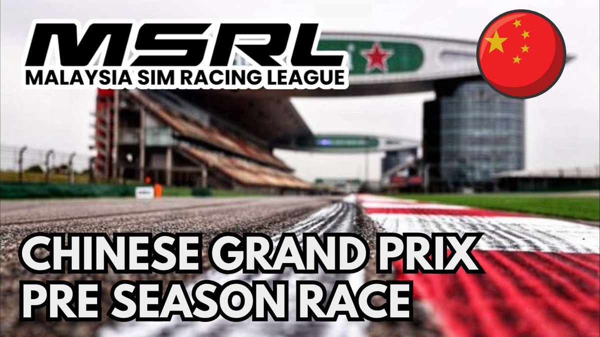 CarDuracell's tweet photo. @MalaysiaSimRL 
PRE SEASON RACE 
9PM MYT TIME.
TONIGHT. https://t.co/XDgB3Oq9fH