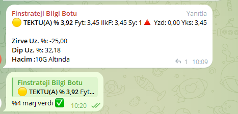 trend__avcisi's tweet photo. #alark #ekgyo derken sabah sabah yine gerildik..
Konumuza dönelim..
#FinTrade günün ilk sinyali #tektu oldu ve 11 dk içinde %4 marj verdi 🔥🧿 https://t.co/2VtvvJeIm2