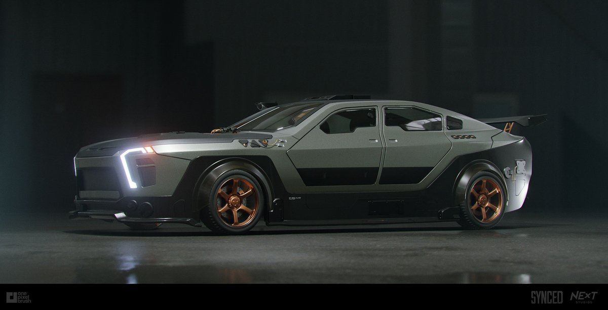 onepixelbrush's tweet image. A sci-fi car design for &quot;Synced&quot;.

Art by: Micheal Topol / Art Director: Leo Avero / Creative Director: Shaddy Safadi

#Synced #NExTstudios #LevelInfinite #gameconcept #conceptart #videogames #videogameconcept #gamedesign #environmentconceptart #environmentart #3Dconcept