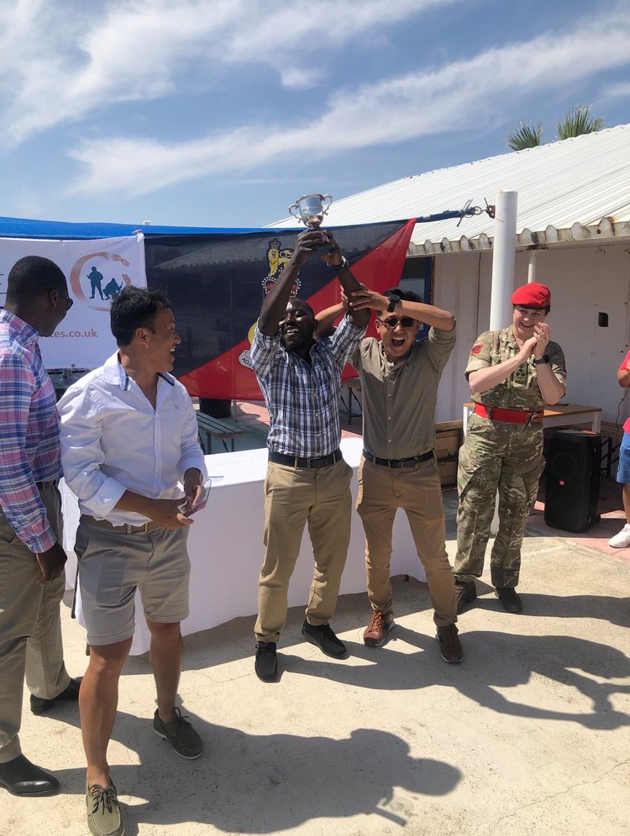 This week the 1Rifles Regt Admin Team proudly lifted the Triple Crown Cup! The AGC Triple Crown Challenge is an annual March and Shoot event for all AGC personnel in @bfcyprus. First prize was presented by Provost Marshal Brigadier Pringle-Smith. @AGCSgtMaj @RiflesRegiment