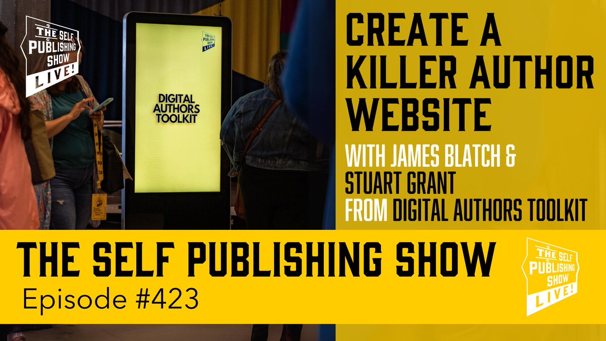Is your author website also your online shop? In this week's episode of The Self Publishing Show, expert Stuart Grant talks us through the critical elements of a modern author website. selfpublishingformula.com/episode-423 #selfpublishing #indiewriter #indiepublishing #amwriting