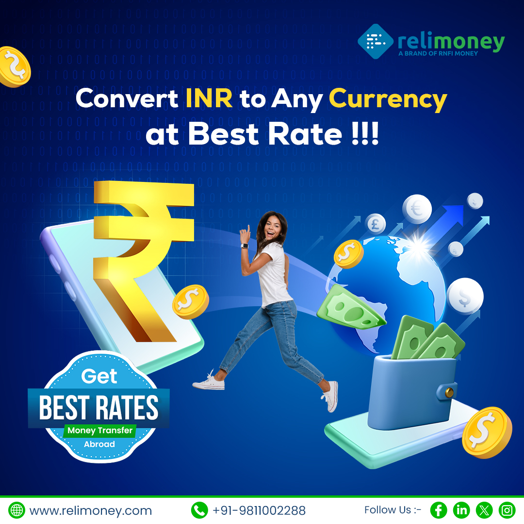 💸Convert INR to any currency easily with Relimoney! Discover real-time exchange rates and manage your finances globally. Make informed decisions and maximize your money's value. 💸💰 💸
#relimoney #RelimoneyForex #forex #forexmarket #currencyexchange #forexexchange #forexcard