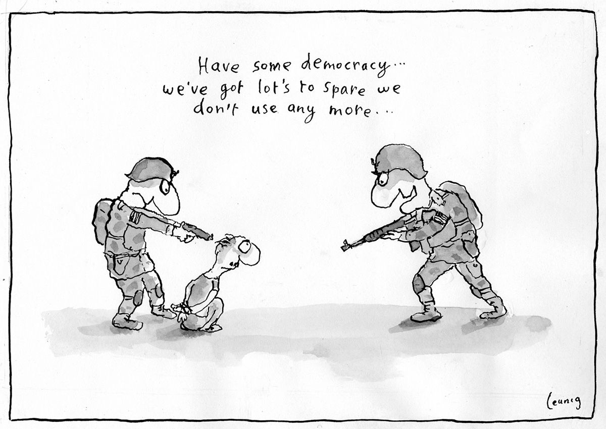 #Leunig Cartoons (@leunigcartoons) on Twitter photo 2024-04-19 07:24:01