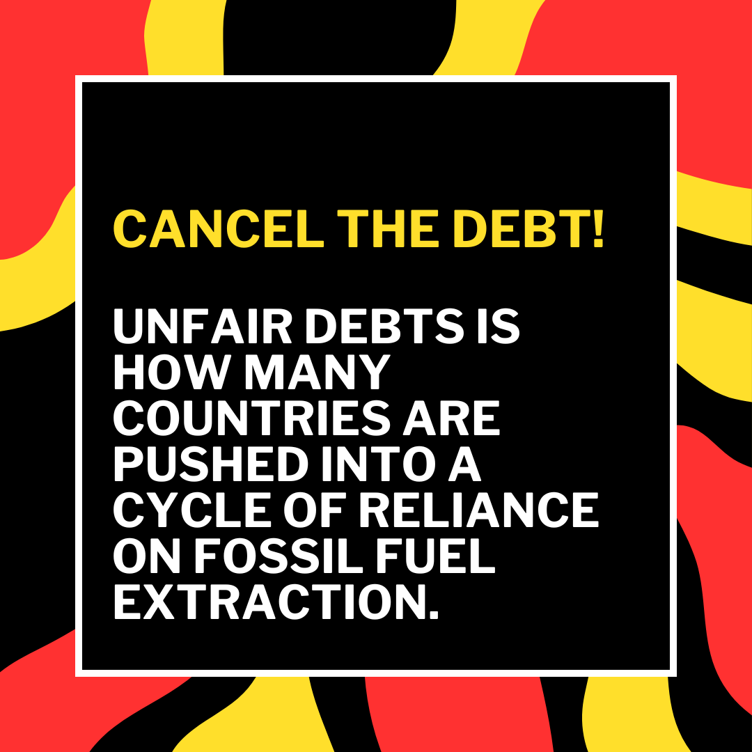 Cancel the Debt! 💸

@WorldBank, true support for Africa's development means ending the cycle of unfair debts that force reliance on #fossilfuel extraction. #WBGMeetings

#WorldBankWorldProblems
#FixTheFinance 
@bigshiftglobal @DontGasAfrica