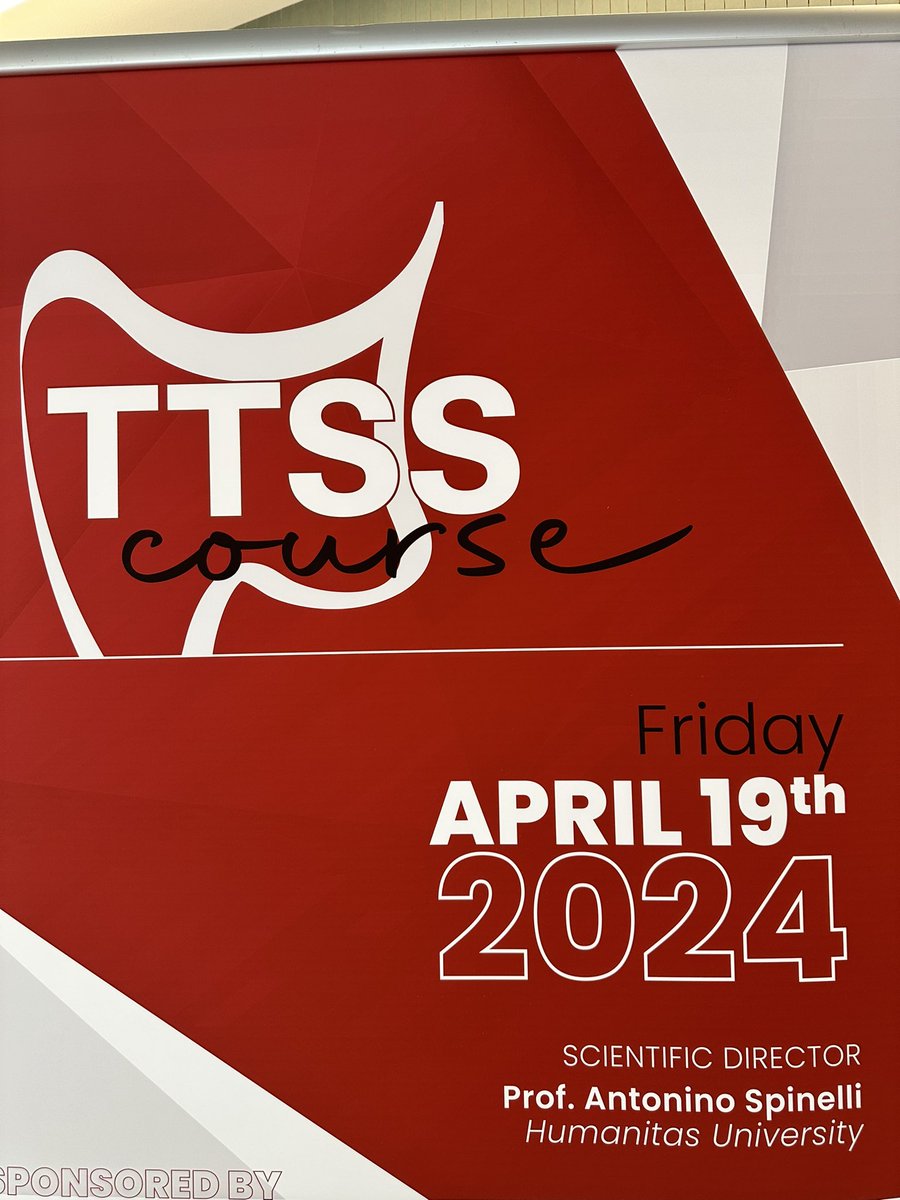 mic_carvello's tweet photo. And it’s 4th edition! #TTSS course at @HumanitasMilano @AntoninoSpin @caterina_foppa https://t.co/xSo0827mqF