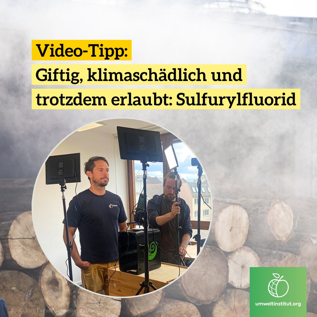 Jetzt online ansehen: Unser Energiereferent Hauke Doerk hat mit dem @NDR über das extrem klimaschädliche Pestizid #Sulfurylfluorid gesprochen. #pestizide 👉 Zum Beitrag: ndr.de/ratgeber/verbr…