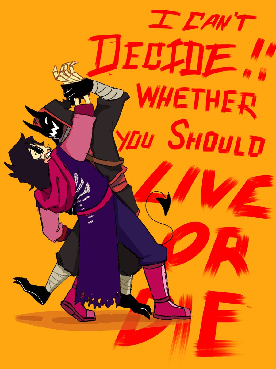 Ɩ ᑕᗩᑎ'Ƭ ᗪƐᑕƖᗪƐ!!

#qsmpfanart 
#missasinfoniafanart #badboyhalofanart