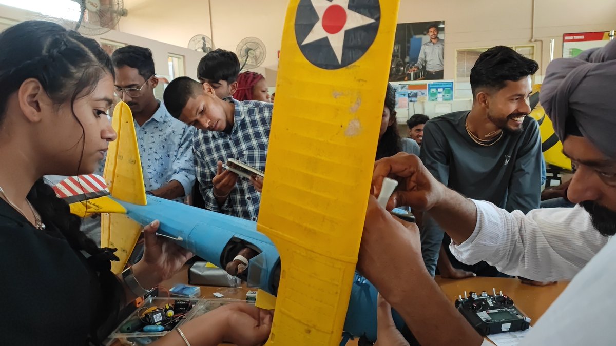 GNA University has organized a two-day workshop on RC Airplane Modelling and Flying for our Aerospace Engineering students.

#aerospaceengineering #aerospace #gnauniversity #aviation #students #workshop