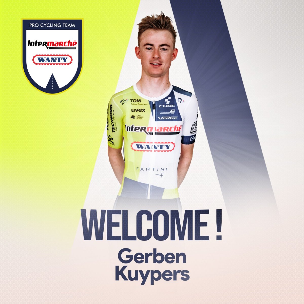 The dream of Gerben Kuypers is reality 🙌 He joins Intermarché-Wanty and makes his World Tour debut in Liège-Bastogne-Liège 🤩 More ➡ intermarche-wanty.eu/news/kuypers-w… #LBL