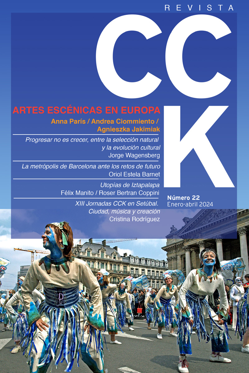 ¿Ya has leído el último número de CCK Revista de @JornadasKreanta que reflexiona sobre cómo la acción escénica contribuye activamente a “hacer ciudad”, a veces incluso en conexión directa con el mundo del urbanismo? Descárgala gratuitamente ➡️ kreantaeditorial.org/producto/cck-r…