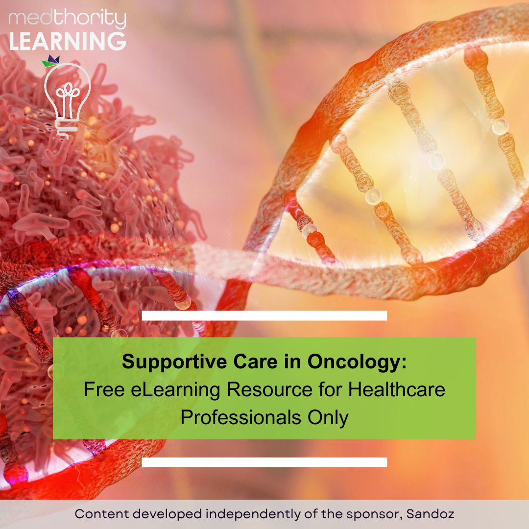 Why is supportive care so critical in cancer management? Expand your knowledge and discover how you can best support your patients. ➡️ ow.ly/A13P50R3pyp #MedTwitter #NurseTwitter #CME #IME #MedEd