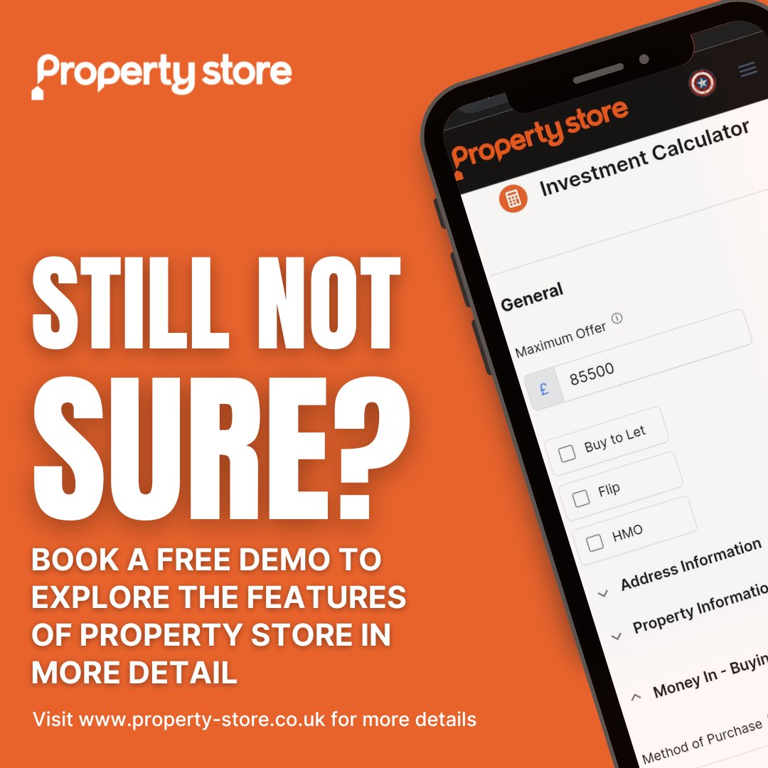 Book a free demo with our experts and discover the features and benefits of Property Store!
See you there 🙌
#propertydevelopment #propertymanagement #realestate