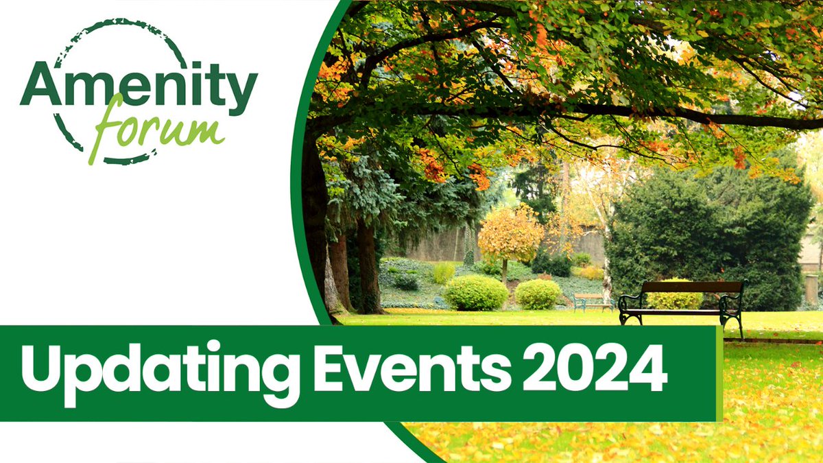 Our forthcoming #UpdatingEvents include: 🗓️ 8 May - Leyland Golf Club, Leyland, Lancashire 🗓️ 14 May - London 🗓️ 22 May - Scotland Spaces at these events are limited due to room capacity. Please ensure that you book a place by emailing admin@amenityforum.net #AmenityForum