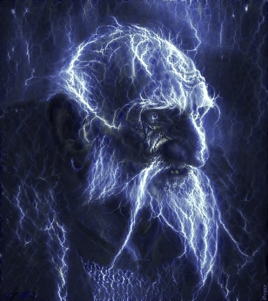 My personal style which is [friction art] or static electricity, one of its kind. #nftart #NFTCollections