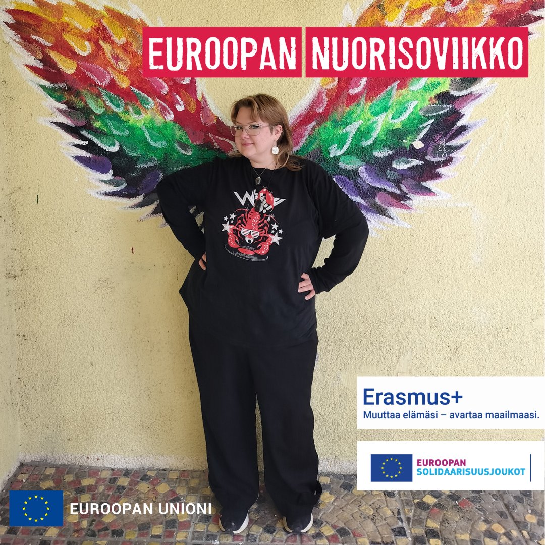 #EuroopanSolidaarisuusjoukot -ohjelman vapaaehtoisena Kroatiassa ollut Jenny kertoo lähdön jännittäneen etukäteen. Vastaanotto lasten ja nuorten toimintakeskuksessa oli kuitenkin lämmin ja hälvensi englannin kieleen liittyvät epävarmuudet.
🔗tinyurl.com/yc6u2mbu
#EUYouthWeek