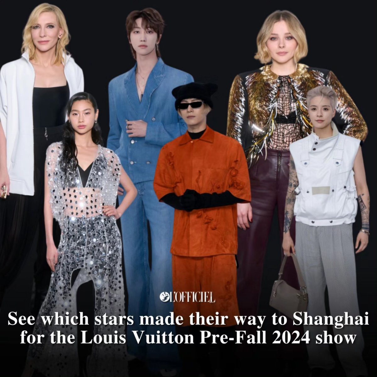Shanghai was clamouring with excitement for the Louis Vuitton Women's Pre-Fall 2024 show. Find out more: lofficielmalaysia.com/fashion/from-s… #LVPREFALL24 #XUMINGHAOxLOUISVUITTON #JacksonWangLouisVuitton #LouisVuitton #AmberLiu #디에잇 #王嘉爾 #徐明浩