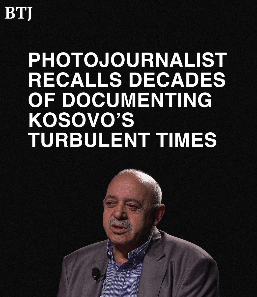 Read the interview with Ilaz Bylykbashi, a photojournalist from Kosovo, who captured many historical events since 1970, including the aftermath of the 1998 massacre of Kosovo Liberation Army fighter Adem Jashari and 58 others. 👇 balkaninsight.com/2024/04/19/wit…