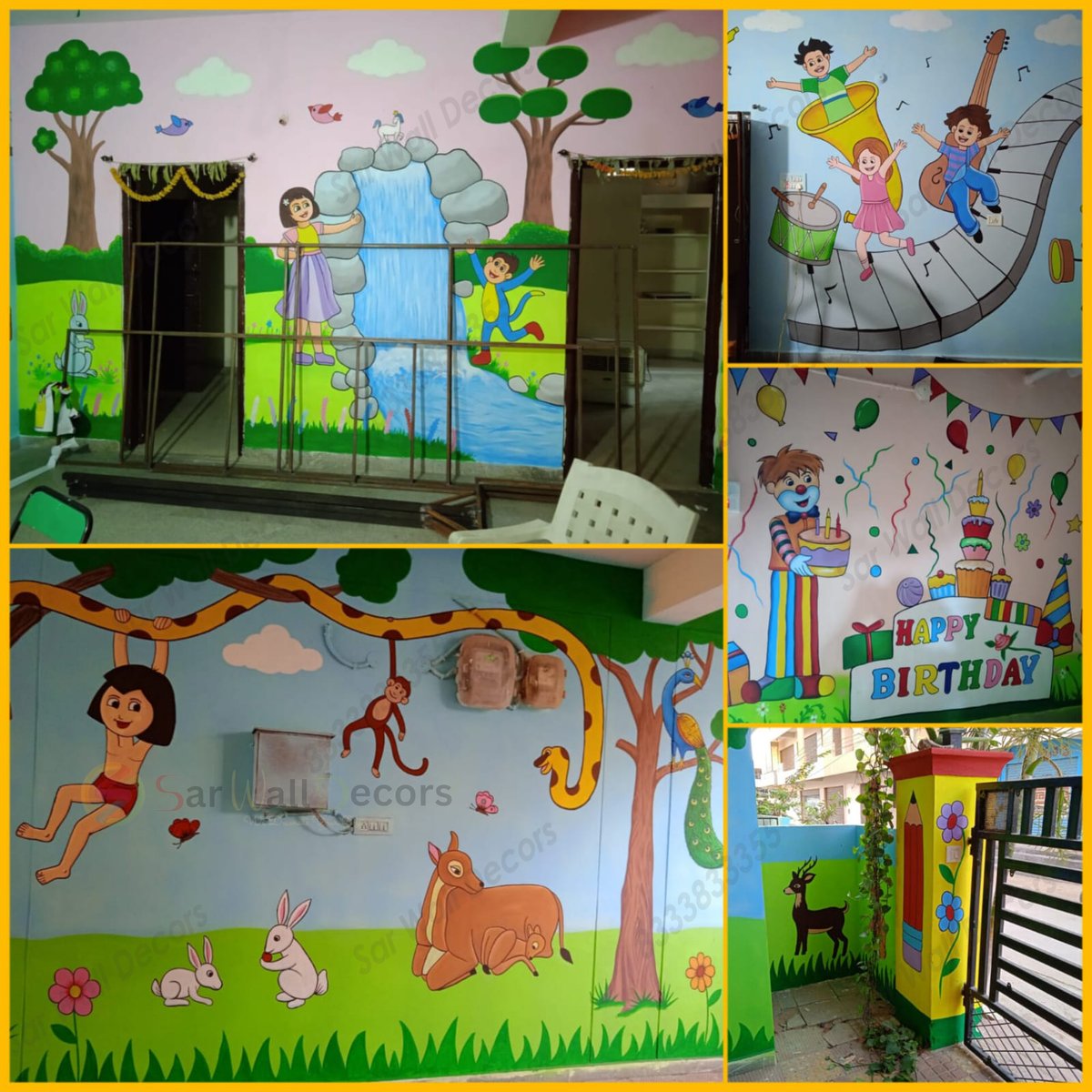 Preschool Wall Painting Pictures in WONDER KIDZ PRESCHOOL at Nagaram
#preschoolwallpaintingpictures
#preschoolwalldesign
#nurseryclasssroom
#wallpaintingforkidsroom
#preschooldesign
#wallpaintingdesignsforpreschool
#wallartforkids
#primaryschool
#schoolpaintingwork
#wonderkidz