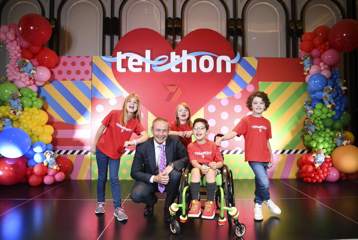 Spent a wonderful morning with some of the littlest West Aussies who will benefit from the generosity of @Telethon7.

Last year, Western Australians raised $77.5 million for kids in need, and our Government contributed $12 million towards that sum.