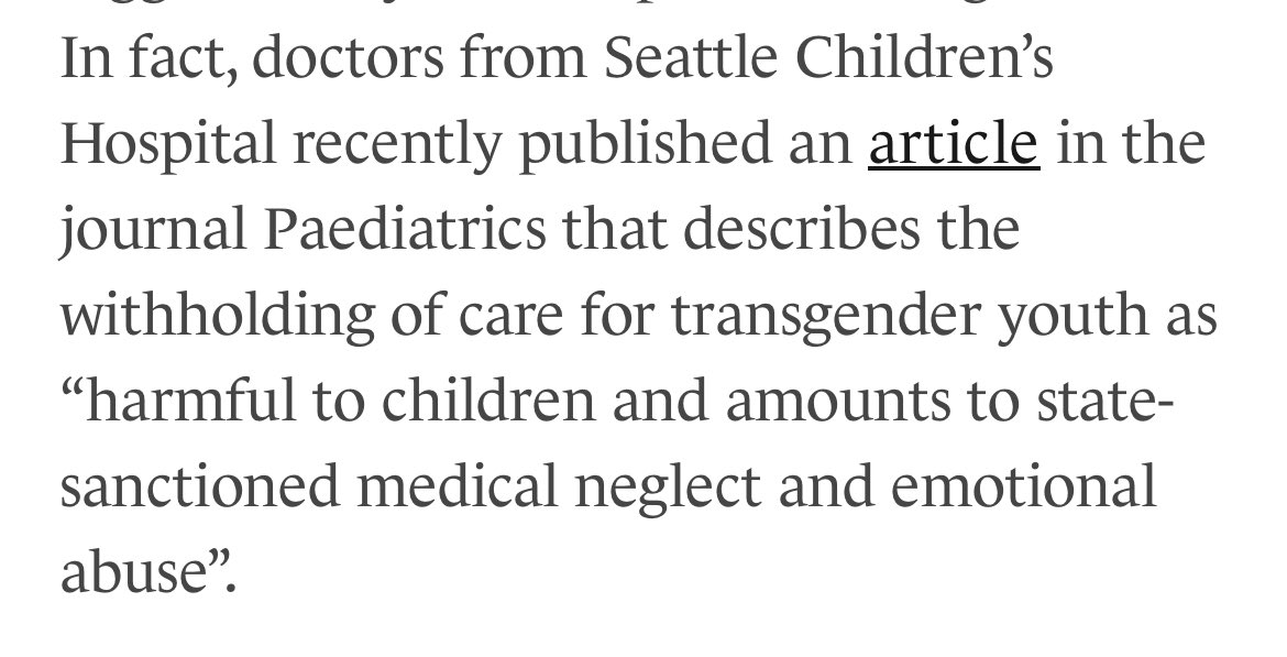 The #CassReport is not in line with WHO standards & has recommendations that the journal Paediatrics calls ‘medical neglect & emotional abuse’ - delighted to work with @Chris_Noone_ on this look at the #CassReview & why it puts our kids in danger #translivesmatter @Mams4Trans