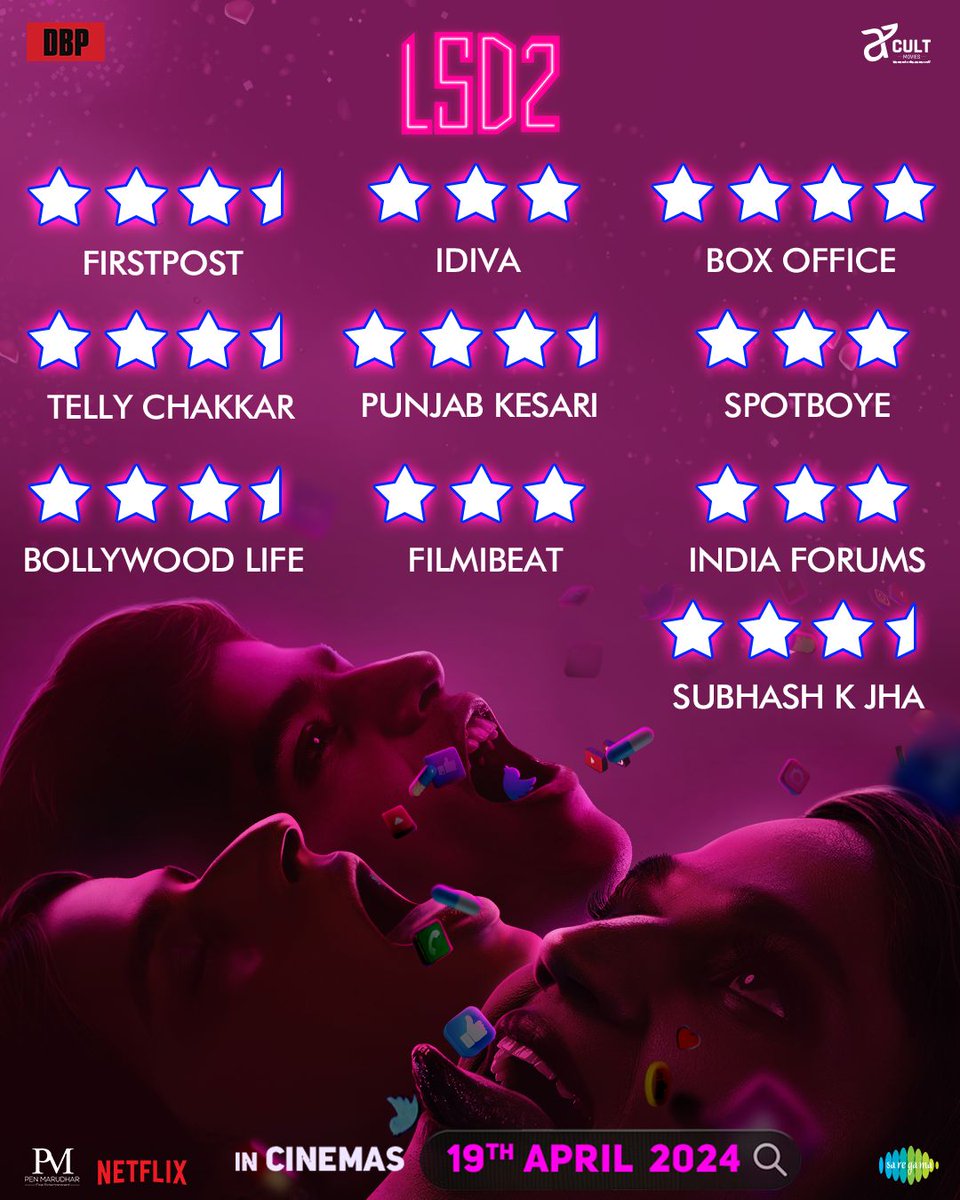 Indulge your senses with LSD 2's thought-provoking narrative, exploring the blurred lines between reality and illusion. A cinematic gem not to be missed!'
LSD2 IN CINEMAS