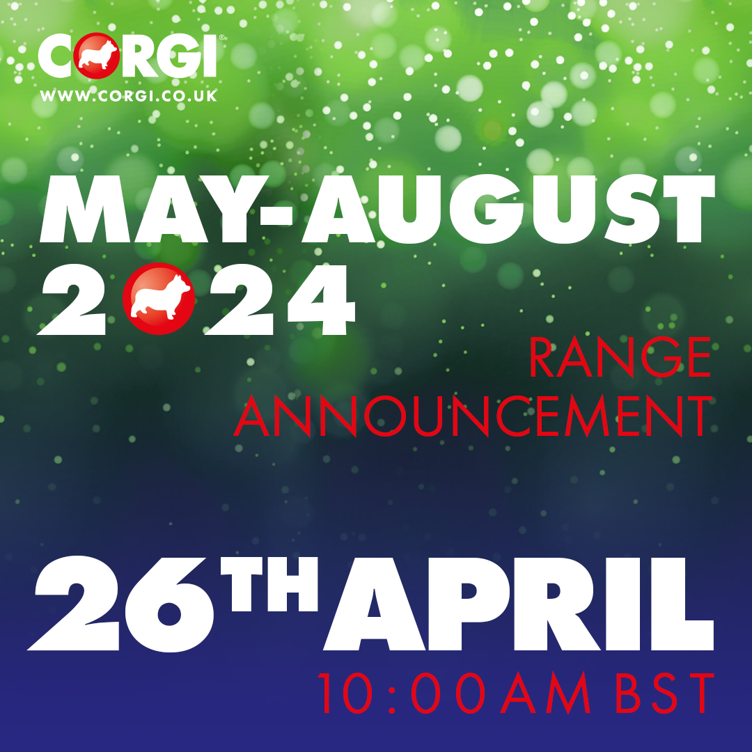 SAVE THE DATE! Just one week until the next CORGI Range Announcement, revealing the new products due to arrive between May & August 2024! What are you hoping to see?