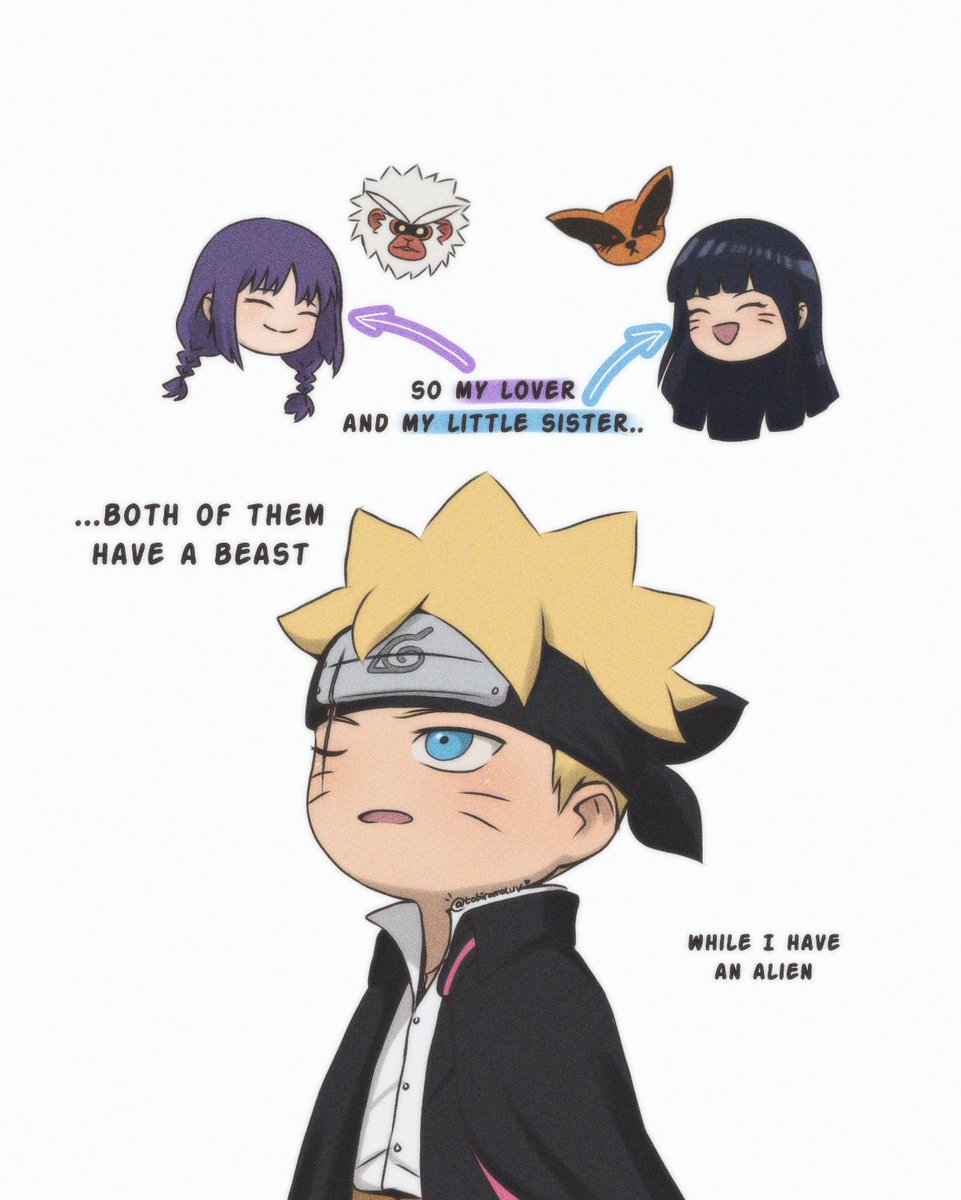 // #BoruSumi #BSu #BORUTO

Jika Boruto tahu bahwa Kyuubi ada pada adik perempuannya: