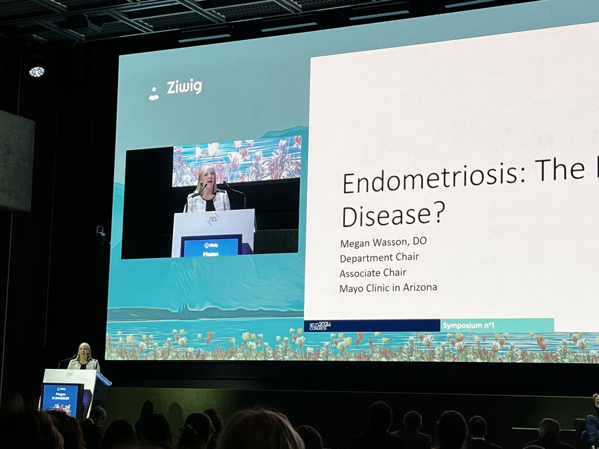 WassonMegan's tweet photo. Thank you Society of Endometriosis and Uterine Disorders and @ziwigbiotech for giving me the opportunity to share current practice and remaining opportunities in #endometriosis care. It’s time for endometriosis to no longer be considered an invisible disease! #MayoClinicAZ #SEUD https://t.co/fR9xLMFbJJ