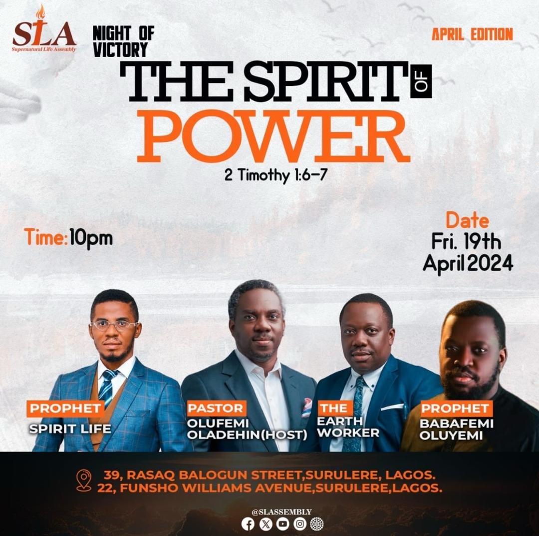 Bring someone you know needs a Prophetic Meeting like this. God has helped us. Details on the Flyer. Fiery Love @earthworkrr P.S: @YoungFemo_ your path is illuminated tonight by the Glory of the Son! Soar, Ok?