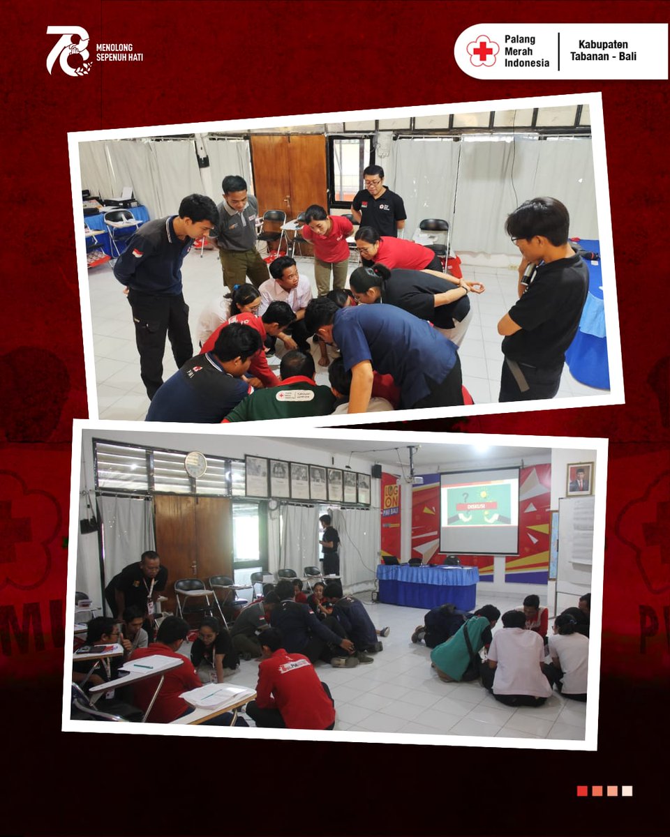 PMI_Kab_Tabanan's tweet photo. Memberikan pembekalan pengetahuan dan keterampilan sesuai kebutuhan organisasi PMI dlm pelibatan masyarakat &amp; akuntabilitas serta komunikasi risiko &amp; di akhiri oleh sharing session dgn Nanoe Biru terkait memaksimalkan penggunaan medsos sebagai jembatan antara PMI dgn masyarakat. https://t.co/0KpxKQybGV