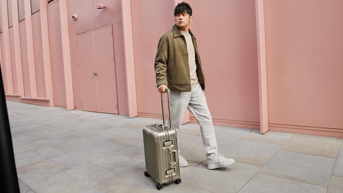 Meticulously engineered and supported by an unconditional lifetime guarantee, the RIMOWA Original Cabin in Titanium accompanies Jay Chou to find his own path. #RIMOWA #NeverStill