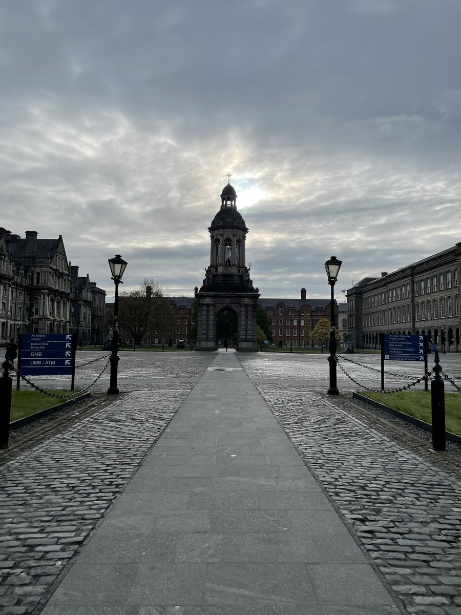 This view never gets old! #trinitycollegedublin