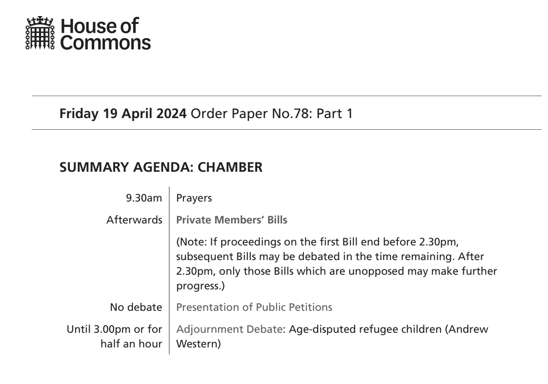The House of Commons sits from 9.30am today. Find out what’s on: commonsbusiness.parliament.uk/Document/86837… The #OrderPaper is published each sitting day and lists the business of the House. Follow the Chamber in real time: now.parliament.uk