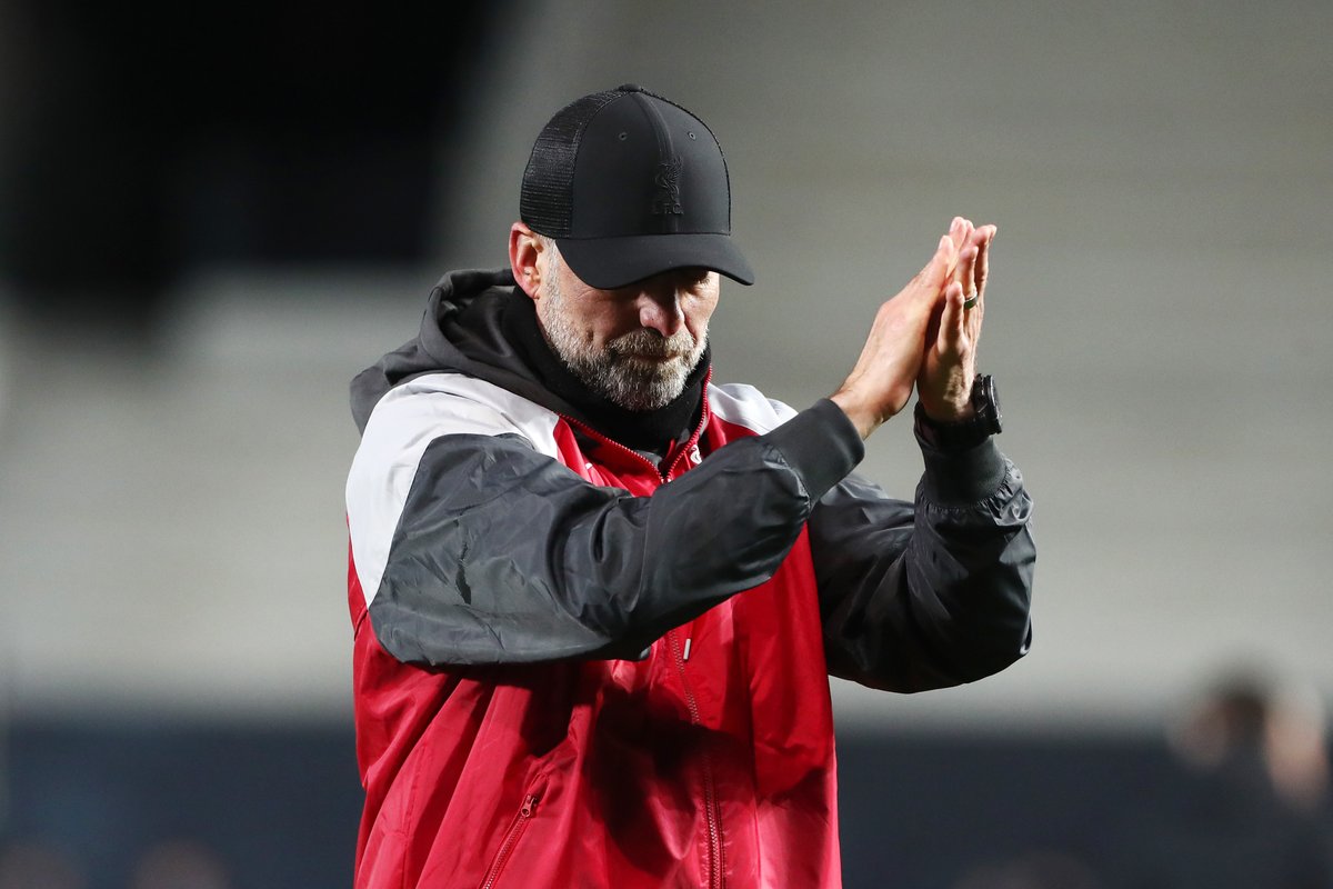 📸 Istantanee dell'ultima gara internazionale di Jürgen Klopp da manager del Liverpool

🧢 Chapeau ai tifosi Reds, applausi al Gewiss prima di entrare nel tunnel

👏 Quello che Klopp ha sempre rappresentato: alimentare il circolo virtuoso di emozioni di una partita di calcio