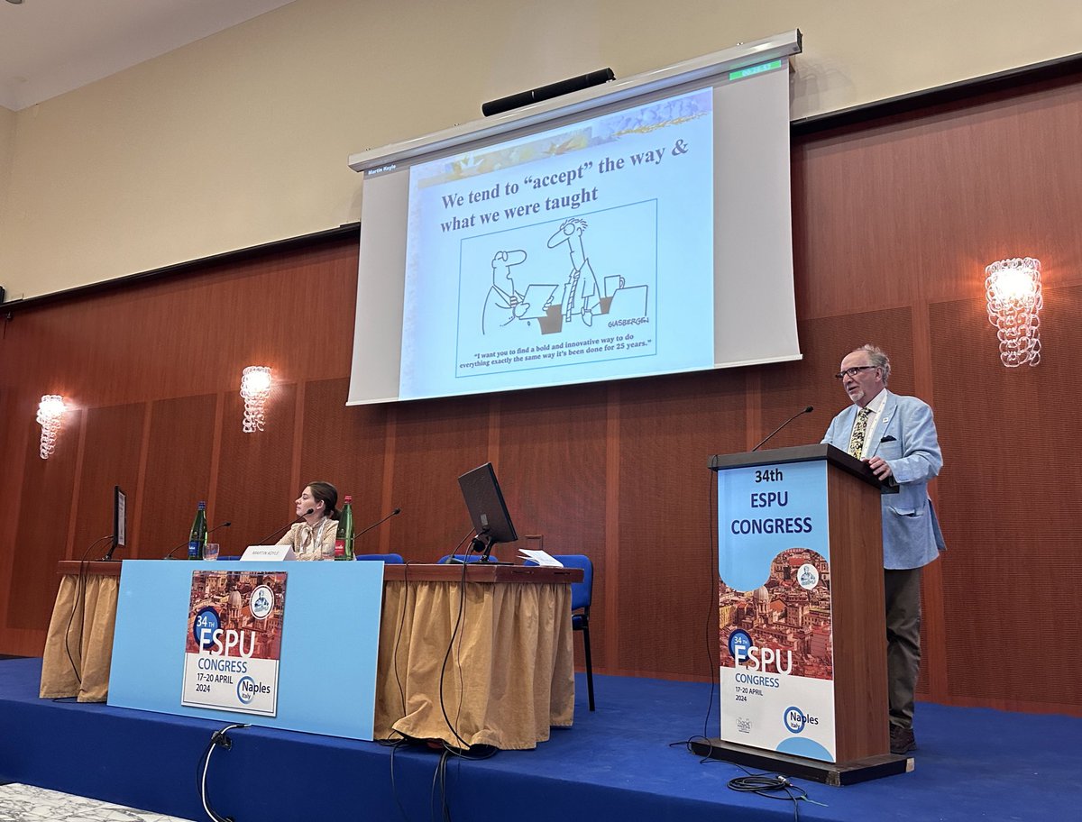 We had an interesting and inspiring session on #qualityimprovement with Prof. #MartinKoyle in the morning #YPUC session 🔍 Many thanks for the amazing talk 🙌🏻 #ESPU2024 #ESPU_Naples @ESPUorg @ESPU_EdCom #YoungPediatricUrologistsCommittee