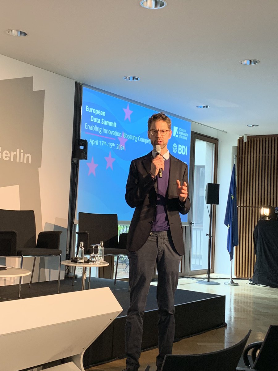 How close are we to achieving fair #data #markets in Europe? This pivotal question sets the stage for <a href="/d_boeselager/">Damian Boeselager</a>’s keynote on the last day of our #EUdataSummit / live stream youtu.be/dJKRz1D9vfs from the <a href="/EUinDE/">Europäische Kommission - Vertretung in Deutschland</a> <a href="/KASonline/">Adenauer-Stiftung</a>