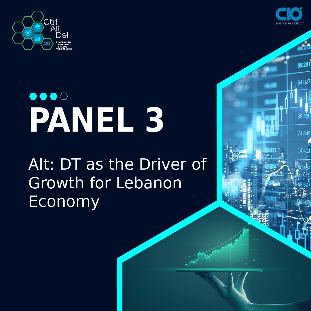 CIOLebanon's tweet photo. Elevating Lebanon's economy via digital transformation! Join us for Panel 3: 'Alt: DT as the Driver of Growth for Lebanon Economy. 'Explore the IT sector's resilience, talent ecosystem, brain drain solutions &amp; outsourcing challenges.
This invitation is for private recipients only https://t.co/OS8oNEsVwf