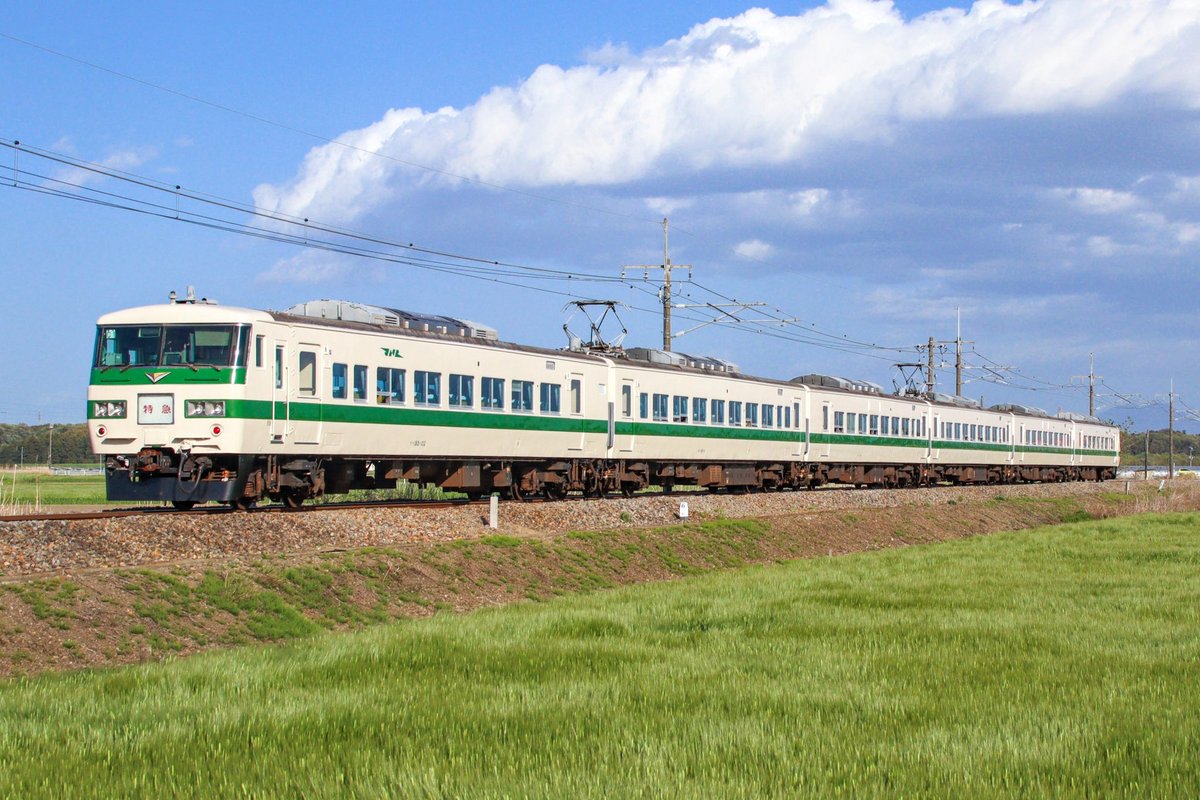 2024.4.19(金) 9549M 185系 C1編成 『あしかが大藤新宿』号 撮影地