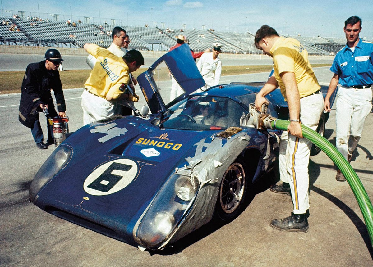 Mark Donohue / Chuck Parsons, Lola T70 Mk.3B GT - Chevrolet. 24 Hours of Daytona, 1969. #Endurance #Daytona24 #Daytona #Donohue #Parsons #Lola #FillUpFriday⛽⛽⛽