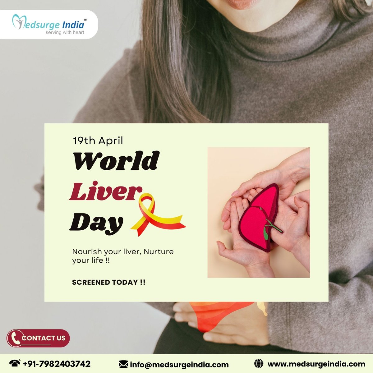 🎗The liver is one of the most important organs in our body and works nonstop to keep us #healthy & functioning, even though many of us may not give our health much attention.
Click - rb.gy/yeeeex
#WorldLiverDay #LiverHealth #HealthyLiving #livercare #liverdisease